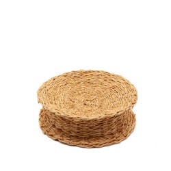 Soap dish made of vetiver roots
