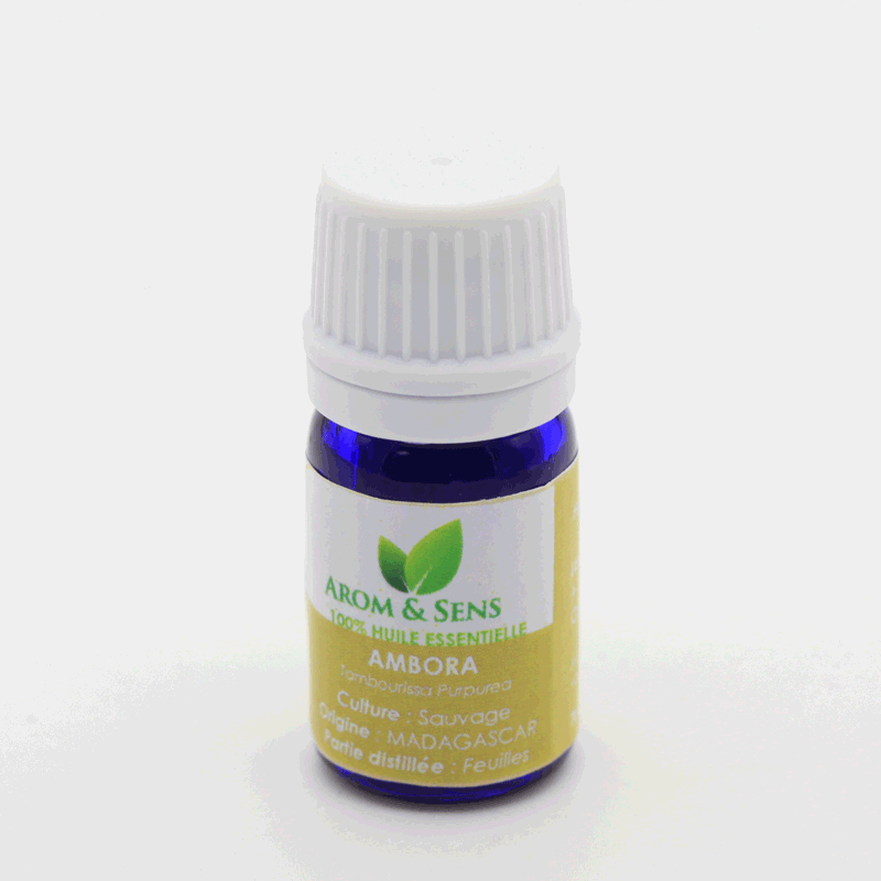 Ambora ** ou Tambourissa huile essentielle, Arom&Sens