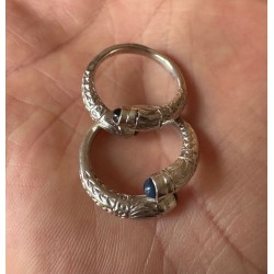 Silberring mit Stein