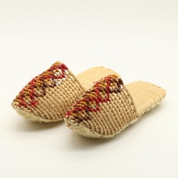 pantouffles en sisal
